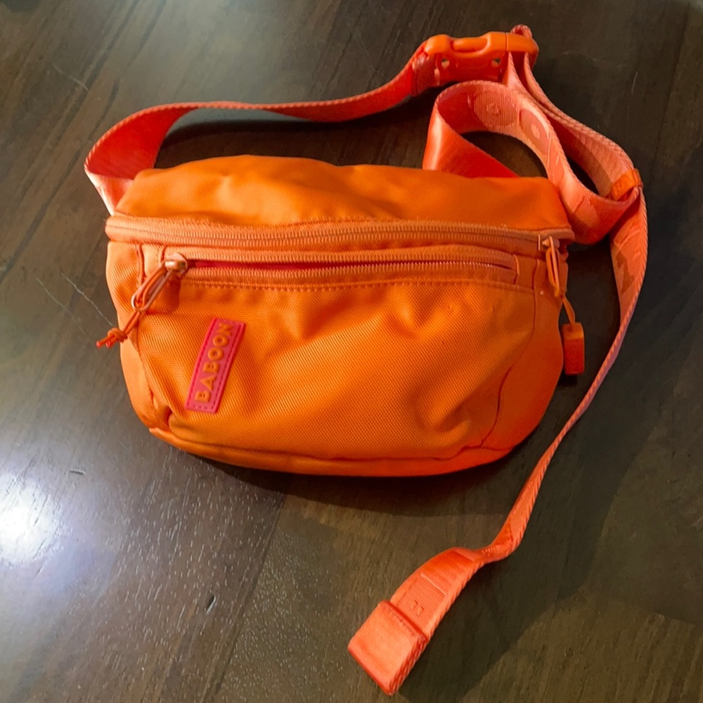 Orange Baboon to the Moon Fannypack 3L